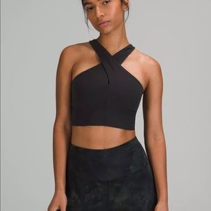 SOLD NWT Lululemon Nulu Wrap-Front Long Line Bra Sz 4.